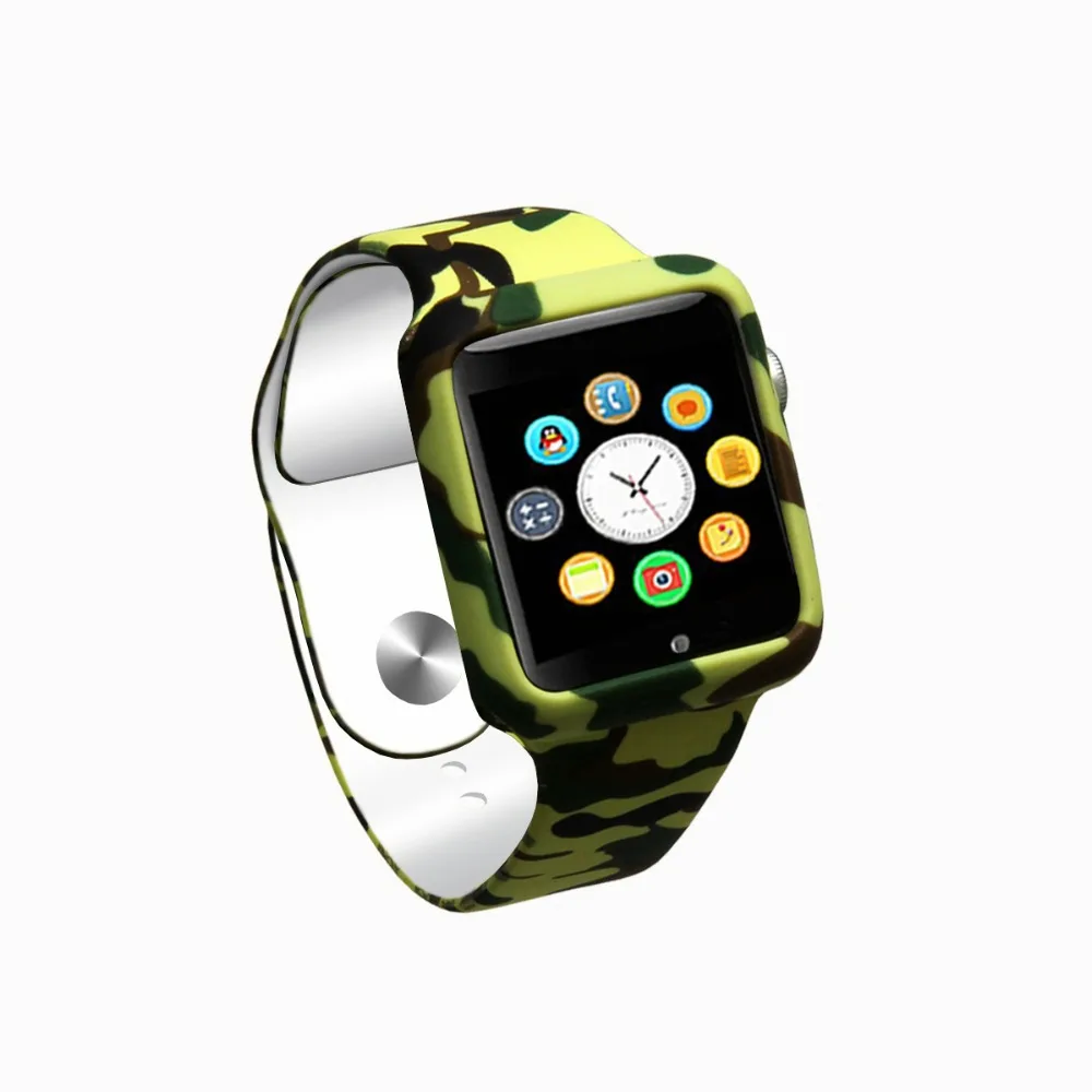 ТПУ чехол Camo и ремешок 2 в 1 Набор протектор для apple watch 38mm группа 3 38/42 мм спортивные бампер ремешок для наручных часов iWatch серии 3/2/1