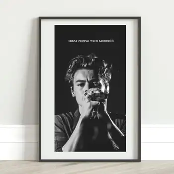 

Wall Art Harry Styles Home Decoration Canvas Print Monochrome Painting Modular Picture Posters Modern for Living Room No Frame