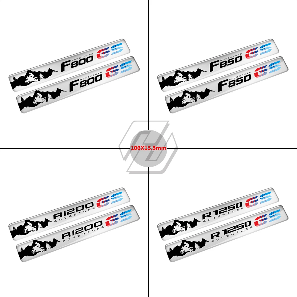3D Resin Motorcycle Sticker For BMW F800GS F850GS R1200GS R1250GS Adventure motorcycle stickers motorcycle tank sticker motorcycle accessories