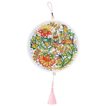 

5D Part Drill Diamond Painting Artistic Bird Tassel Cross Stitch Mosaic Kits Home DIY Embroidery Wall Decorative Accessories