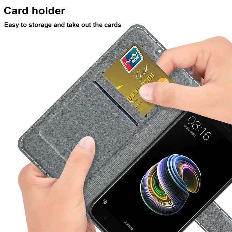 For Redmi 9A Painted Leather Flip Phone Case For Xiaomi Redmi 9A M2006C3LG M2006C3LI Wallet Card Holder Stand Book Cover Cases