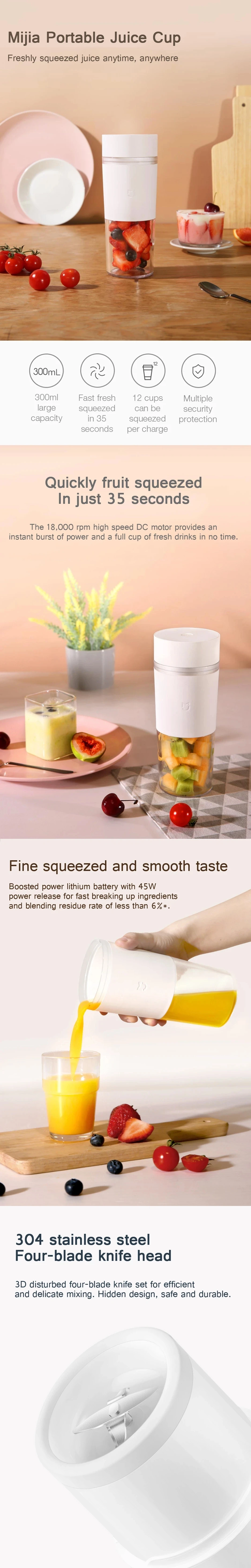 Xiaomi portable juicer cup