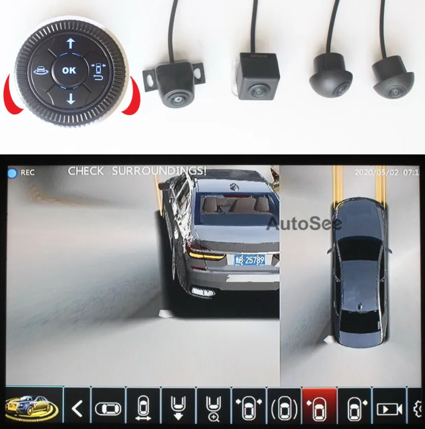 30 видов моделей автомобилей 3D Key Max 360 градусов Автомобильная камера с колесом