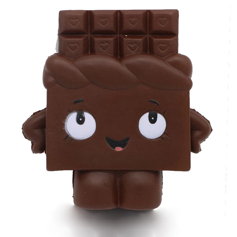 Jumbo Chocolate мягкий медленно поднимающийся ароматизированный подарок забавная игрушка для мобильного телефона