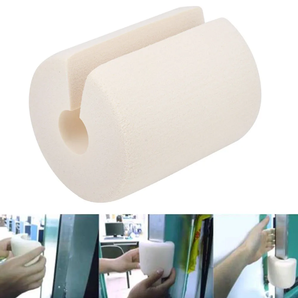 2 шт. домашний защитный стопор с защитой от защемления пальцев, мягкий цилиндрический защитный зажим для безопасности детей