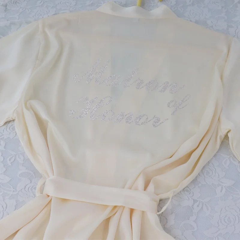 米色 Matron of Honor