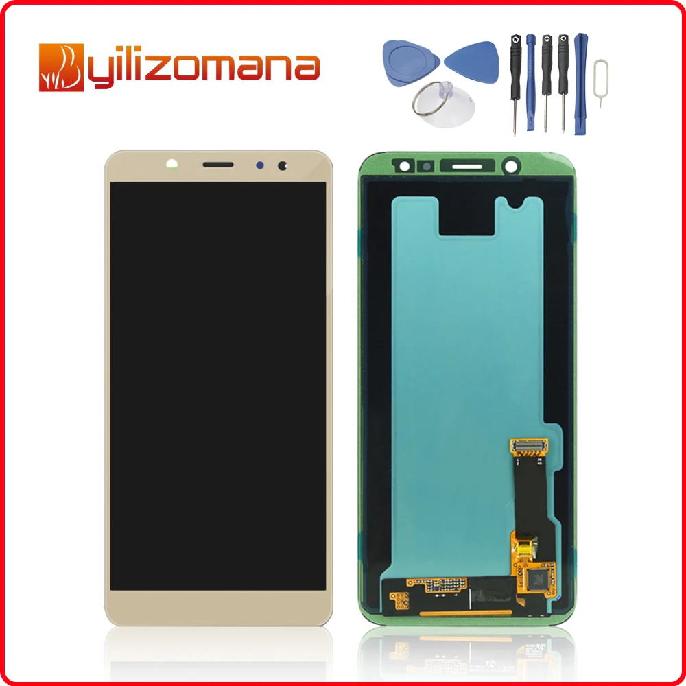 

5.6" Super AMOLED For SAMSUNG Galaxy A6 2018 LCD Display Touch Screen Digitizer Assembly For Samsung A600 Display A600FN A600F