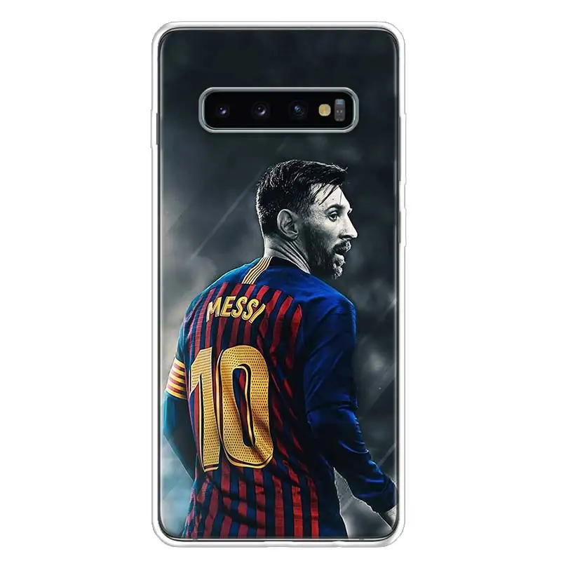 Lionel Messi Cover Phone Case For Samsung Galaxy A10 A20E A30 A40 A50 A70 A50S A80 M30S A6 A7 A8 A9 Plus+ Coque