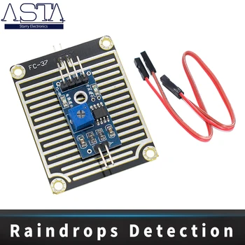 

B22 20pcs/lot Snow/Raindrops Detection Sensor Module Rain Weather Module Humidity