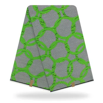 

2020 Newest Fashion African 100% Cotton Circle Print Fabric Veritable Ankara Real Wax