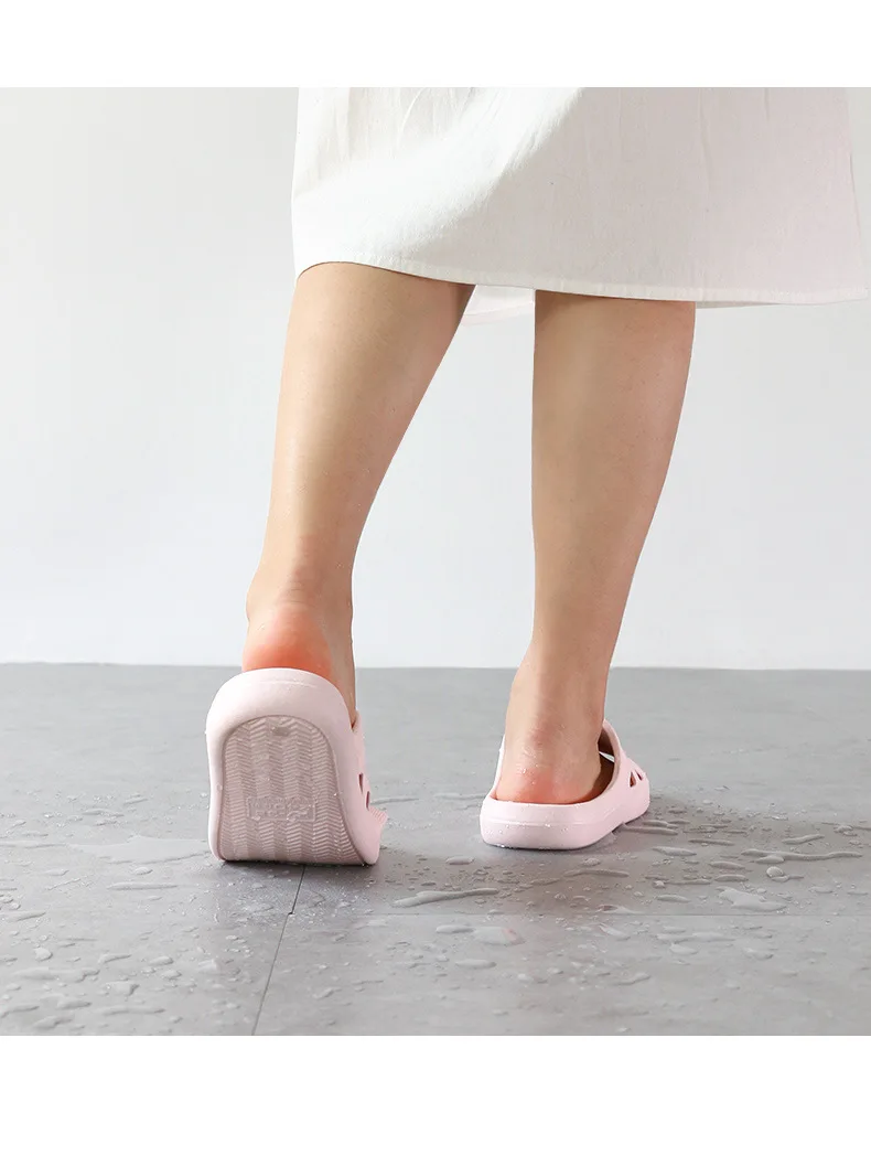 Xioami New summer Bathroom sandals and slippers indoor comfortable non-slip bottom soft thick bottom couple home flip flop