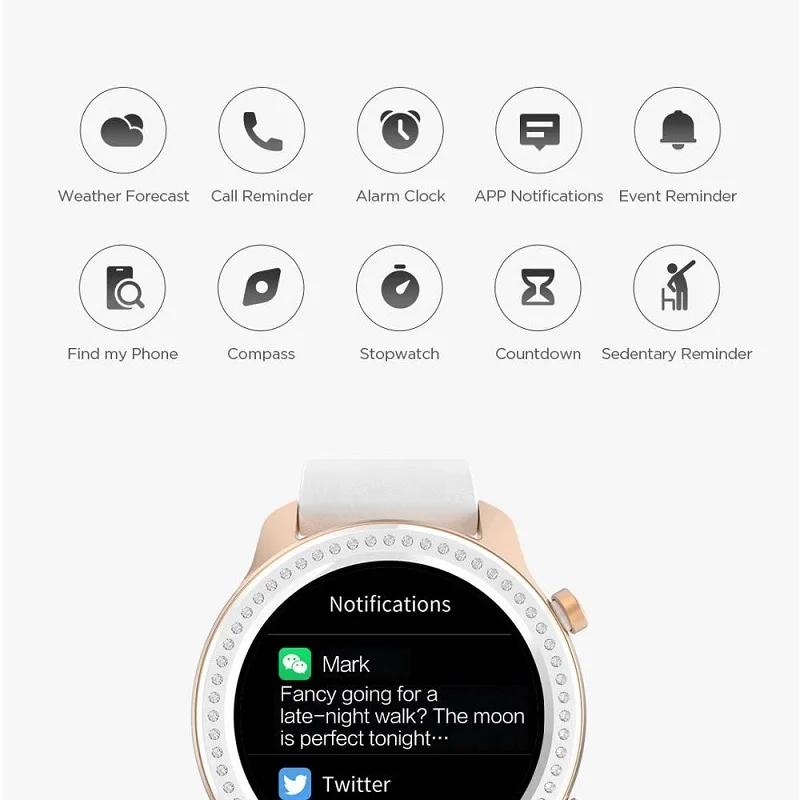 Amazfit GTR 42 мм Смарт-часы Xiaomi Huami 5ATM водонепроницаемые спортивные умные часы 24 дня батарея управление музыкой с gps пульсометр