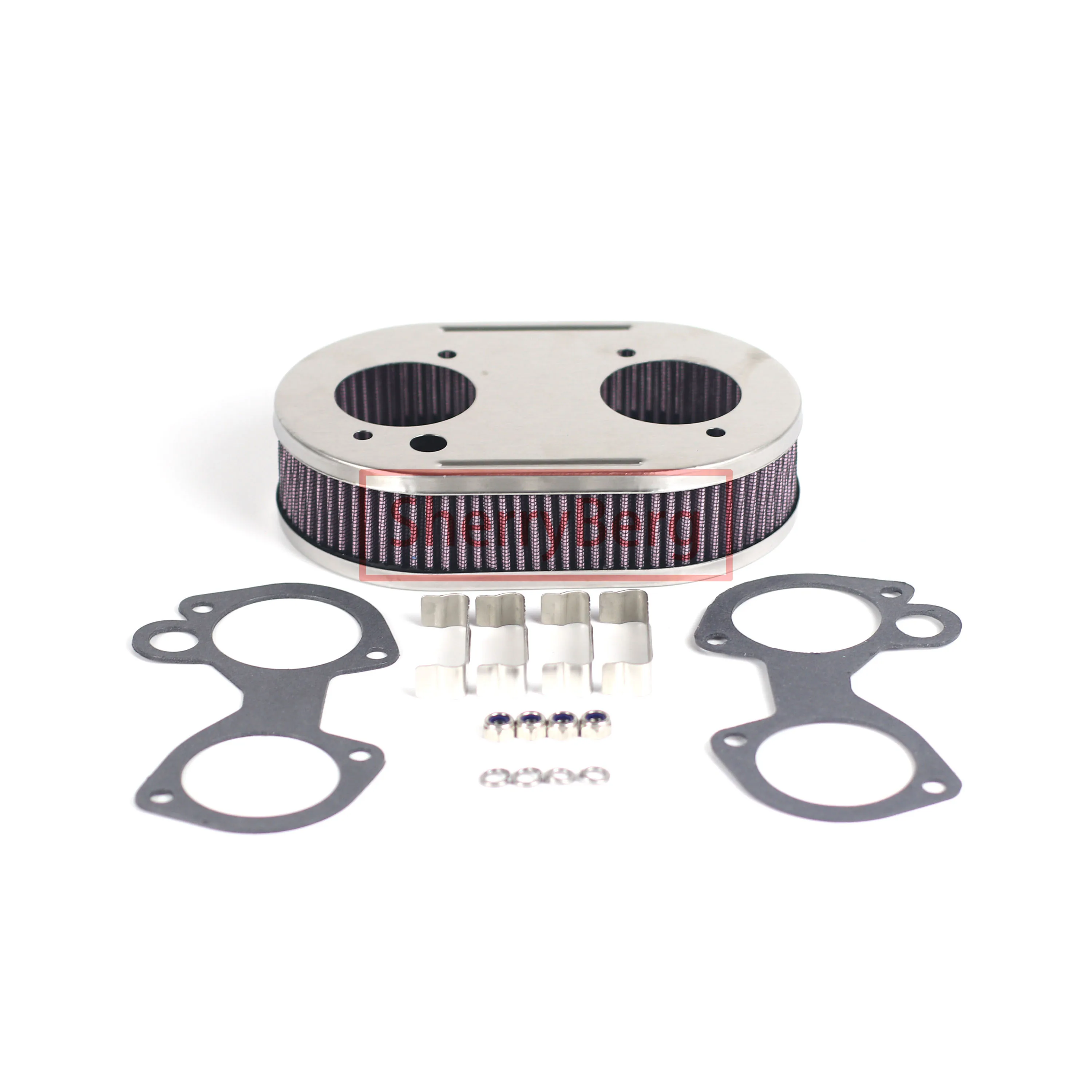 SherryBerg AIR FILTER Cleaner KIT FOR Solex EMPI WEBER DCOE & DELLORTO DHLA Carburador Carb 40 45 48 Dcoe (45MM ) Carburettor