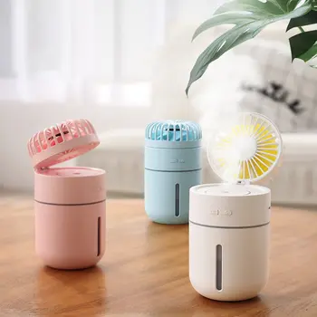

Creative Two-In-One T9 Spray Fan Mini Fan Usb Charging Fan Car Air Humidifier Small Fan Professional Fashion