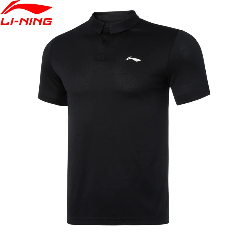 T-Shirt POLO Lining Training-Series Sports-Tee Men Polyester Breathable Tops Regular-Fit