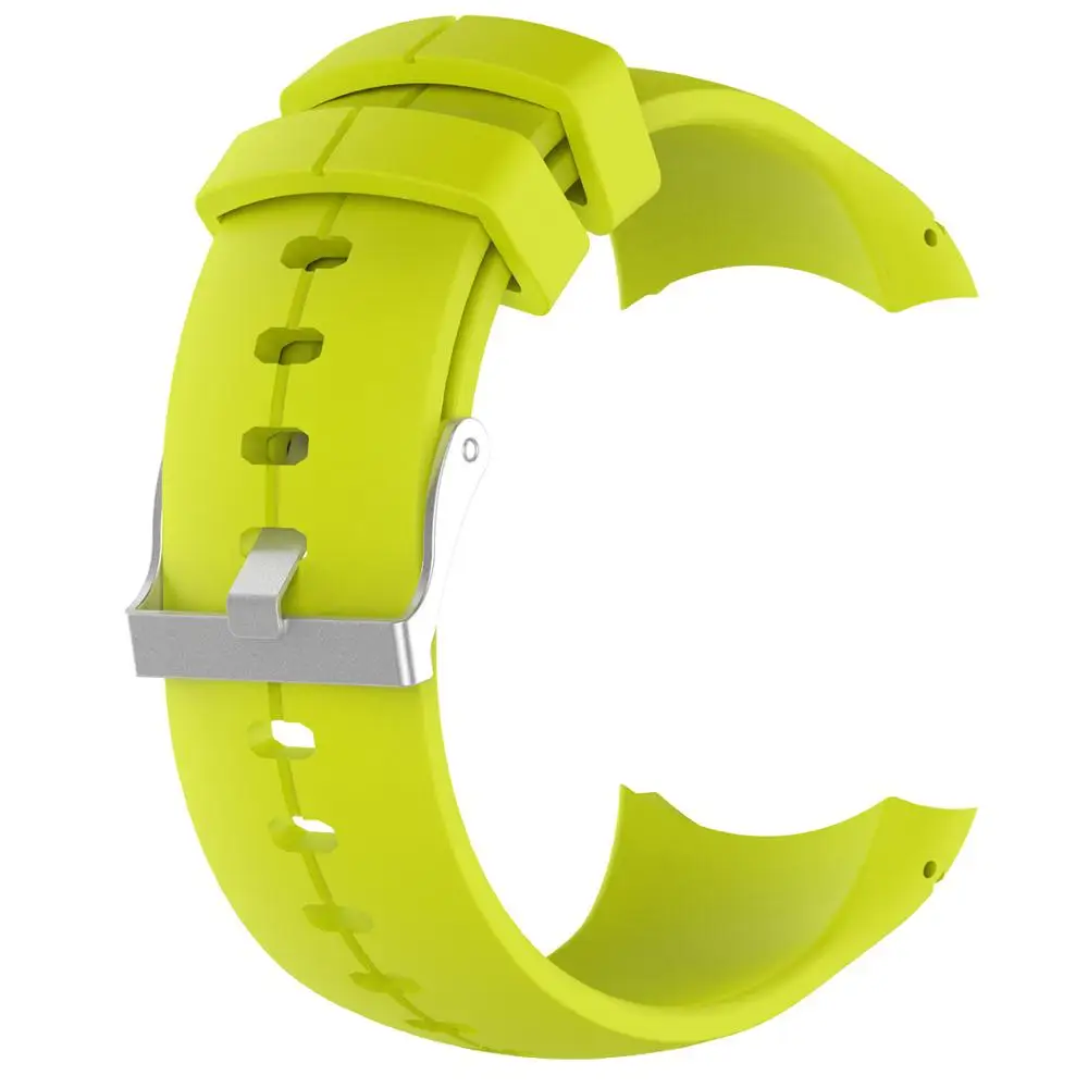 Lime Для Suunto Spartan Ультра резиновые спортивные прочные силиконовые часы ремешок Браслет замена для спартанского ультра браслет ремень - Цвет ремешка: Lime