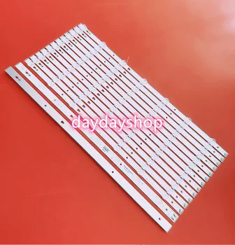 

New LED Backlight strip(14) for POLAROID MHDV5533-U4 JVC LT-55C550 LED55D08B LED55D07A-ZC14CG-02 30355007206 3035008214