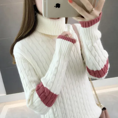 2020 High Quality Thick Warm Winter Women Sweater