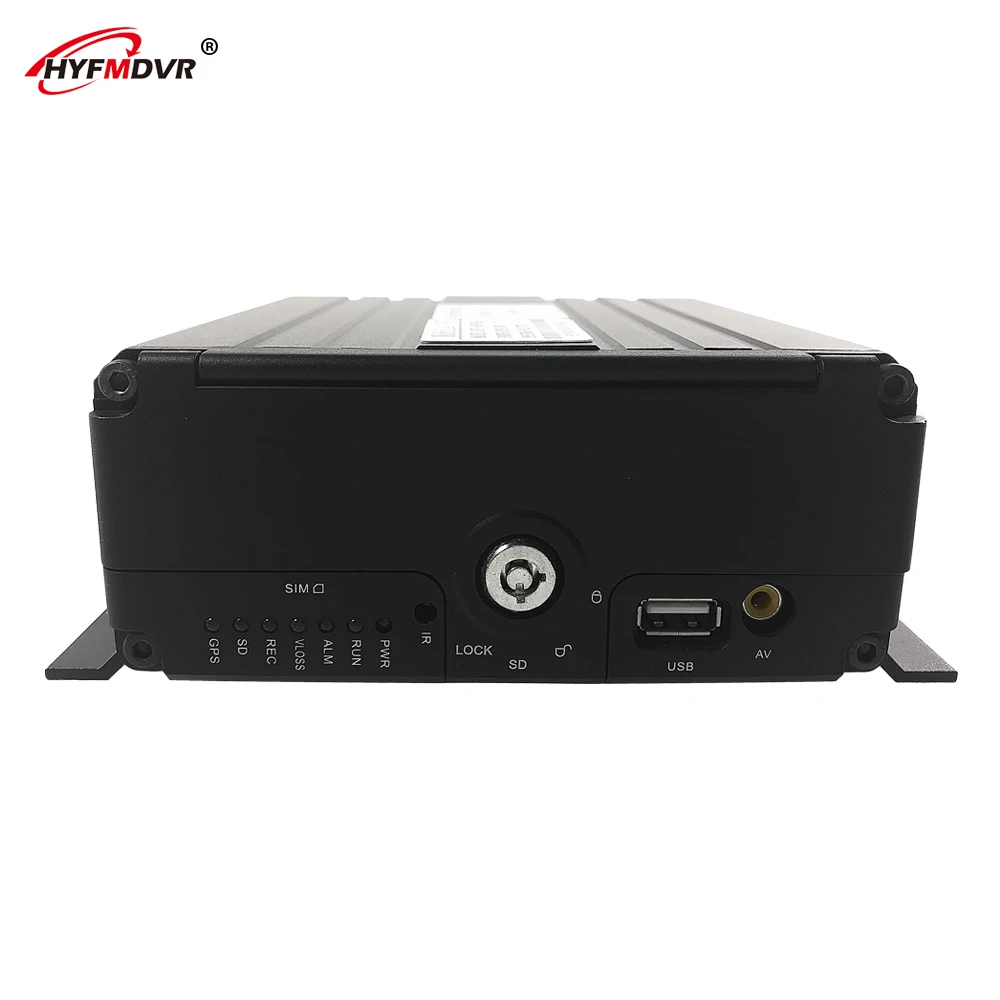 HYFMDVR 8ch AHD 1080P поддерживает 3G/WiFi и GPS Мобильный DVR для автомобиля транспортного