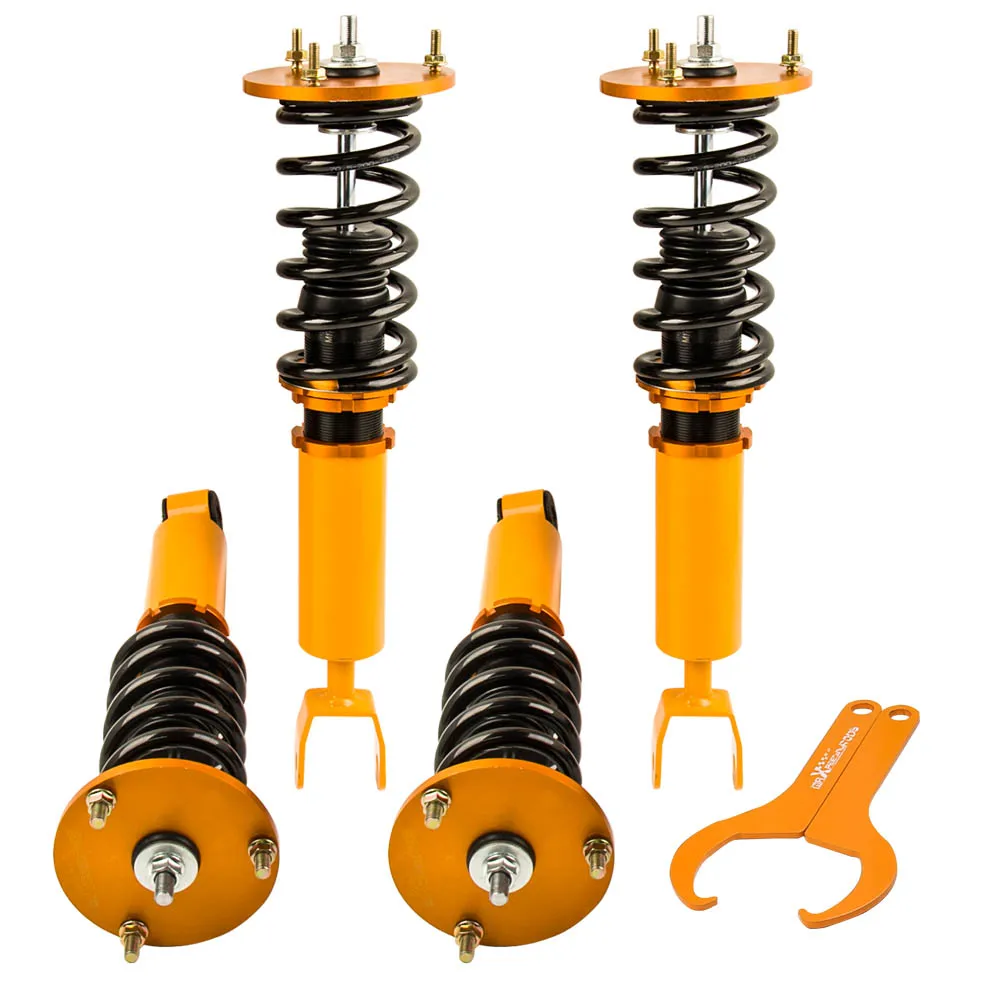 

ADJUSTABLE HEIGHT COILOVER SUSPENSION KIT FIT TOYOTA SUPRA JZA80 93-98 QXAS Shock Absorber Struts Coilover Spring Kit