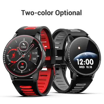 

L6 Bluetooth Smart Watch Waterproof Fitness Tracker Heart Rate Monitor Bracelet for Men Women
