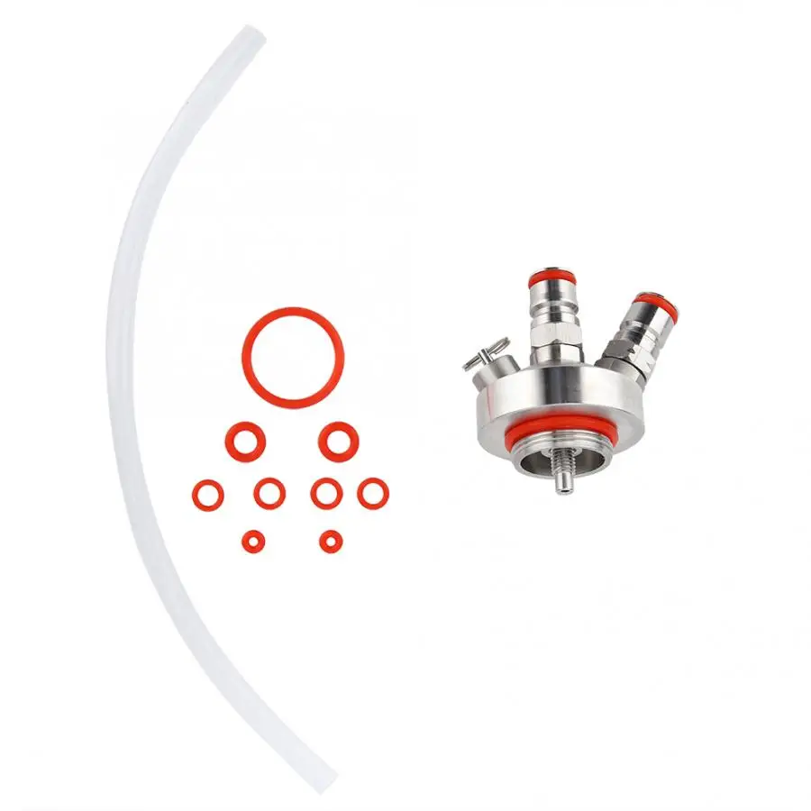 

Friendly Bar Tools Stainless Steel Mini Wine Drink Beverage Beer Keg Tap Dispenser With Hose And Seal Ring Barware Wine