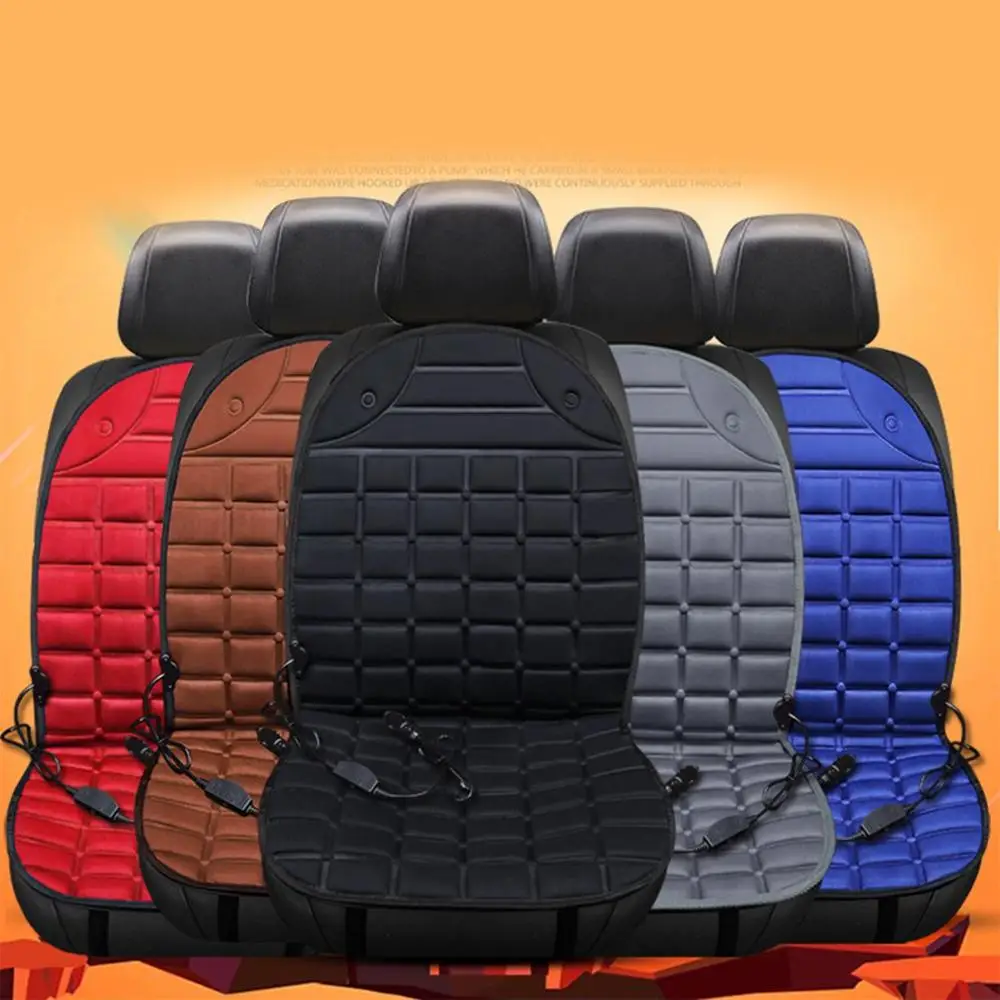 

Single/Double Square Car Heating Pad Car Seat Winter Heating Cover Seat Heating Pad Winter Cushion Car Seat Protection Cover