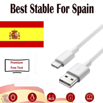 

USB Cable for Spain Support Andorid Smart TV VLC Xtream M3U full HD spain 300+ local TV live smart tv free test