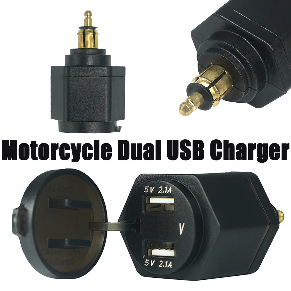 Зарядное устройство с двумя USB-портами для мотоциклов BMW R1200GS F850GS R1250GS/ADV LC 2019