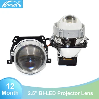 

Ronan 2.5'' Bi-led Lens Projector Lenses In Headlights Fast bright with 3.0 inch mask shrouds for universal car retrofit DIY