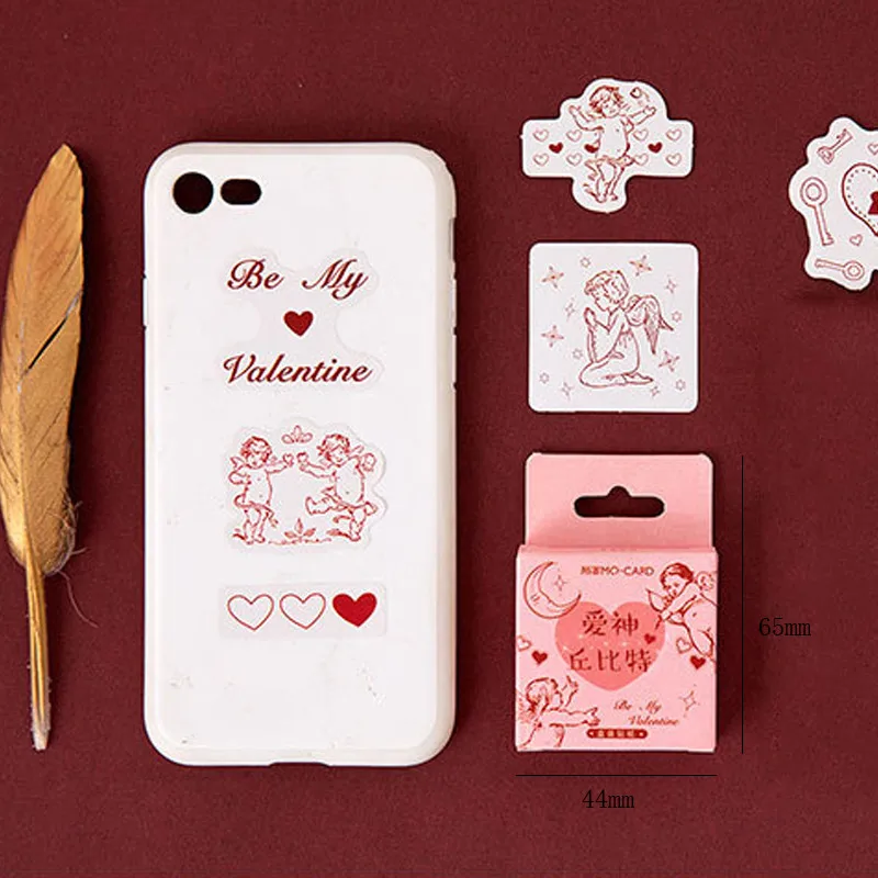46 шт./упак. Kawaii Контур верхней губы автономные в штучной упаковке DIY декоративные наклейки, дневник Тетрадь Бумага журнал стикеров Материал комплект пользу