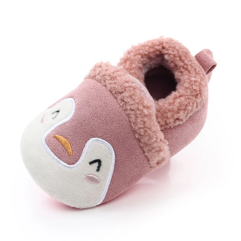 Новинка; обувь для новорожденных мальчиков; дышащие Нескользящие повседневные кроссовки с животными из мультфильмов для малышей; мягкая подошва с мехом; первые ходунки;#9