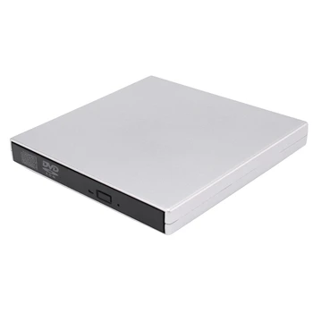 

External Drive for Laptop External DVD Burner for CD/DVD +/-RW Drive/Burner/Writer USB2.0 Mobile Optical Drive