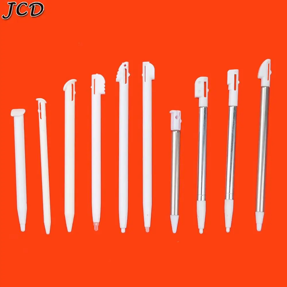 JCD 1piece Metal Adjustable Stylus Pen For 2DS 3DS XL LL New 2DS 3DS LL XL For NDS DS Lite NDSL NDSi Wii Plastic Touch Pen stylus pen,touch pen