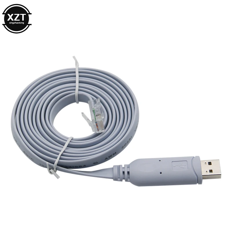 Последовательный адаптер pl2303ra USB RS232 к консольному кабелю RJ45 для Cisco H3C HP Arba Huawei