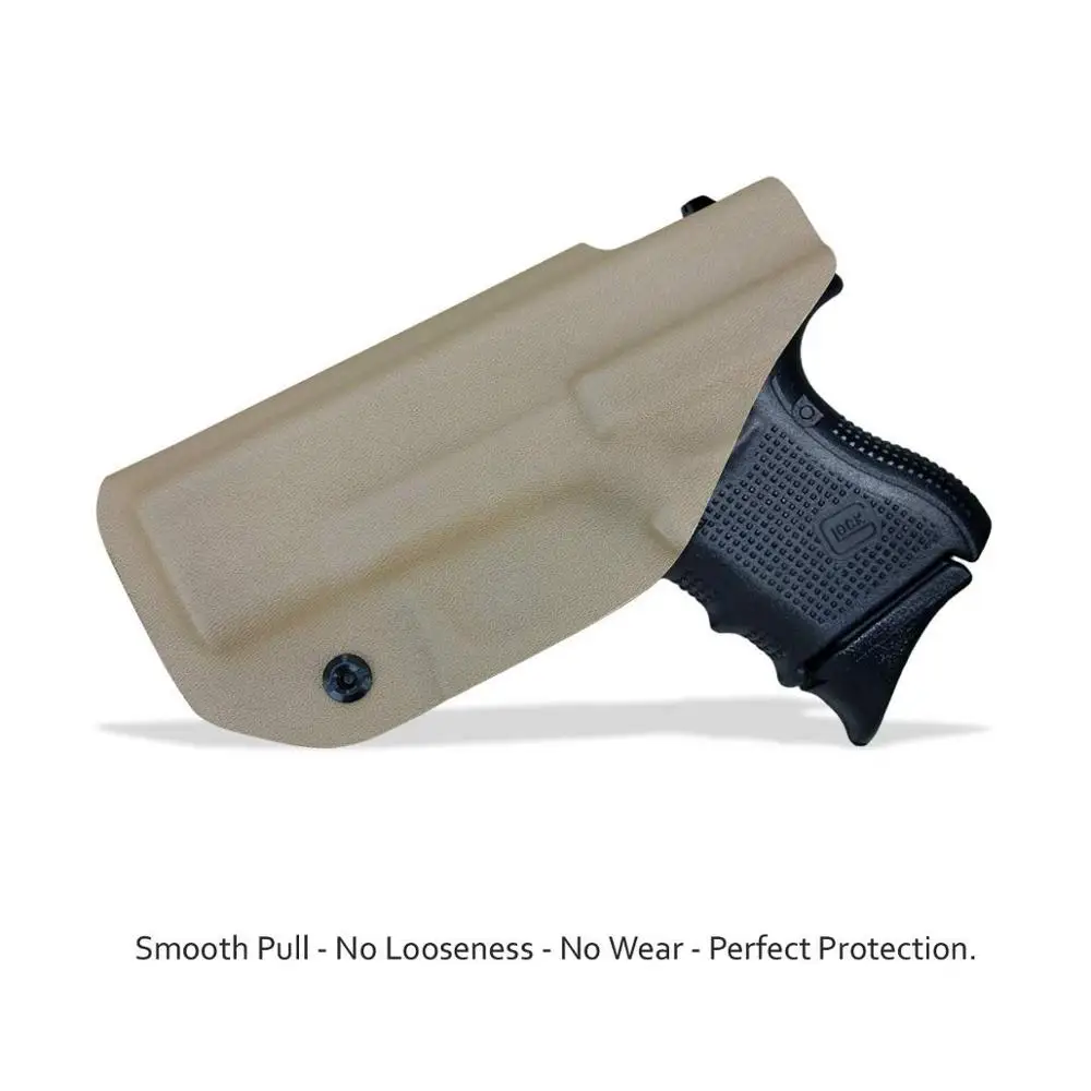 B.B.F Make IWB Тактический KYDEX пистолеты кобура подходит: Глок 26 27 33 внутри скрытый пояс