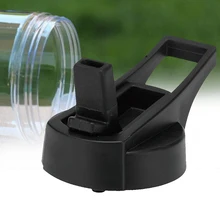 Портативный практичный спортивные бутылки воды петля соломенной крышкой носик с широким горлышком для гидро фляга аксессуары питьевой прочные вакуумной присоской