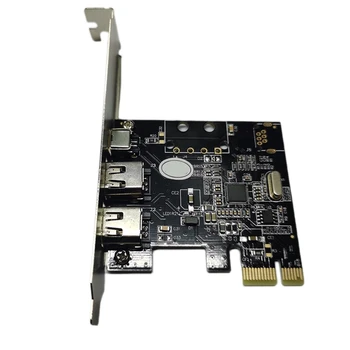 

Firewire Card,PCIe Firewire 800 Adapter for Win10,3 Ports IEEE 1394 PCI Express Controller Card for Desktop PC Win 7