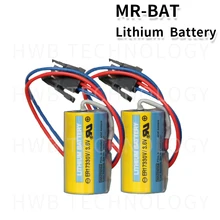 2X для Mitsubishi ER17330V MR-BAT CNC 3,6 V 1700mah литиевая батарея plc батареи с вилкой