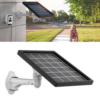 

External Battery Solar Battery Panel 5W Charging Board GPS Light Doorbell for Household Outdoor Courtyard Ornament