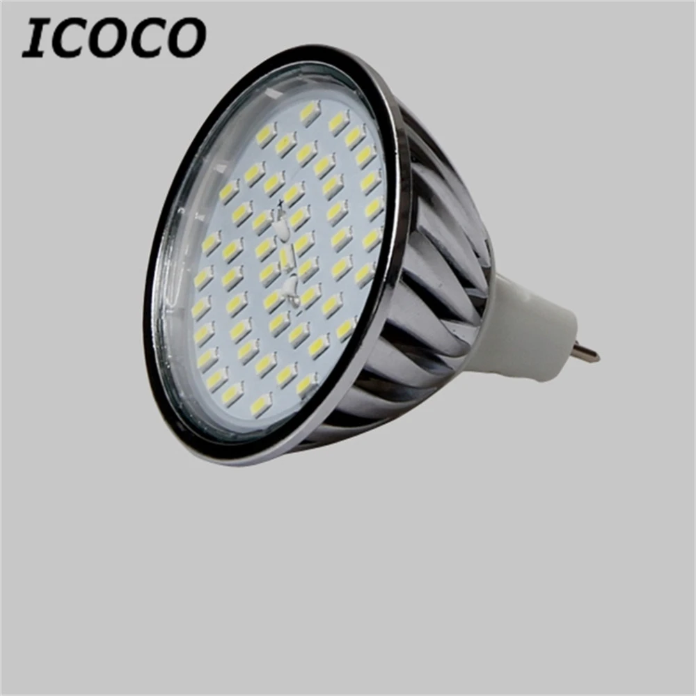 ICOCO распродажа-самая низкая GU10/MR16/E27 SMD3014/3528/5050 Светодиодный точечный светильник лампы, теплый белый свет/дневной белый