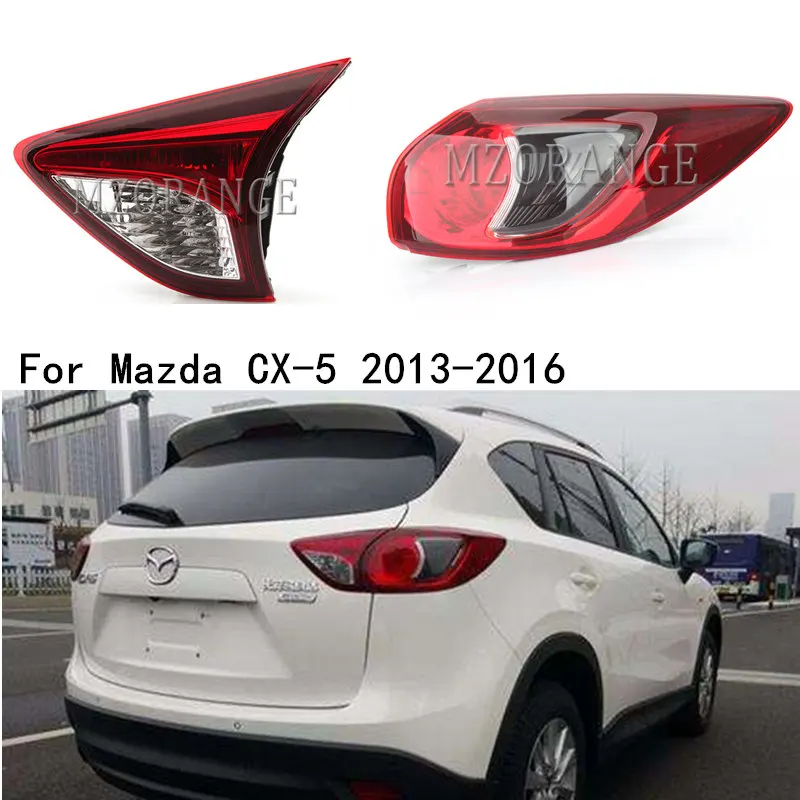 MZORANGE Tail светильник в сборе для Mazda CX-5 2013- авто хвост светильник оболочка заднего бампера светильник тормозной фонарь дальнего света