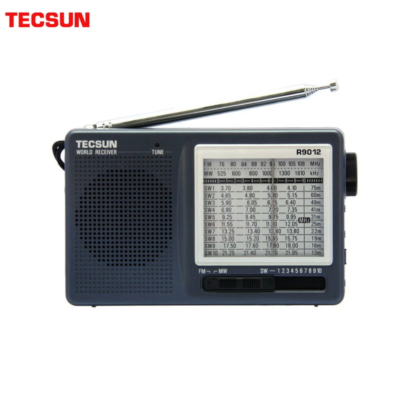 Tecsun R 9012 Fm Am Sw 12バンドポータブルポケットスタイル高感度ラジオ受信機送料無料 Radio Aliexpress