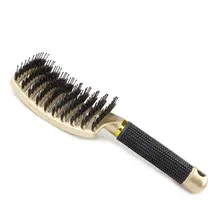 Aliexpress - Women Men Hair Scalp Massage Comb Bristle & Nylon Hairbrush Wet Curly Detangle Hair Brush for Salon Hairdressing Styling Tools