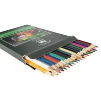 New 12/24 Colors Carton Packed Professional Oil Color Pencils Painting Sketching Wood Color Pencil School Art Supplies Gift 1