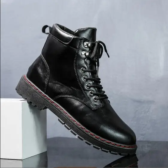 

Boots Winter Military leather boots for men Combat bot Infantry tactical boots askeri bot army army shoes erkek ayakkabi Q718