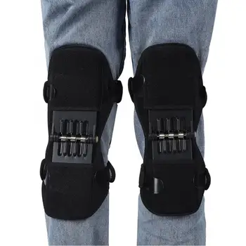 

Support Knee Pad 1 Pair Breathable Joint Support Power Lift Spring Knee Brace Pads for Sports Pain Relief Knee Support Braces