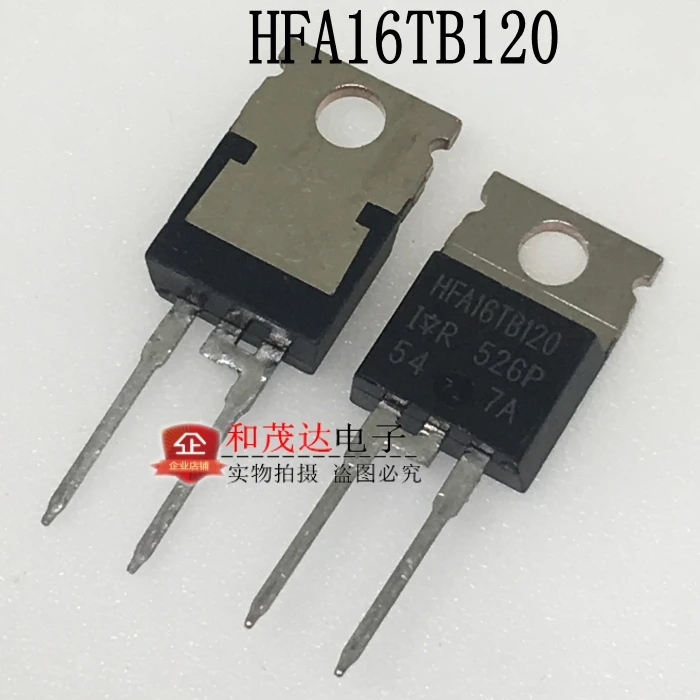 5 шт./HFA16TB120 16TB120 1200V 16A TO-220F TO220F