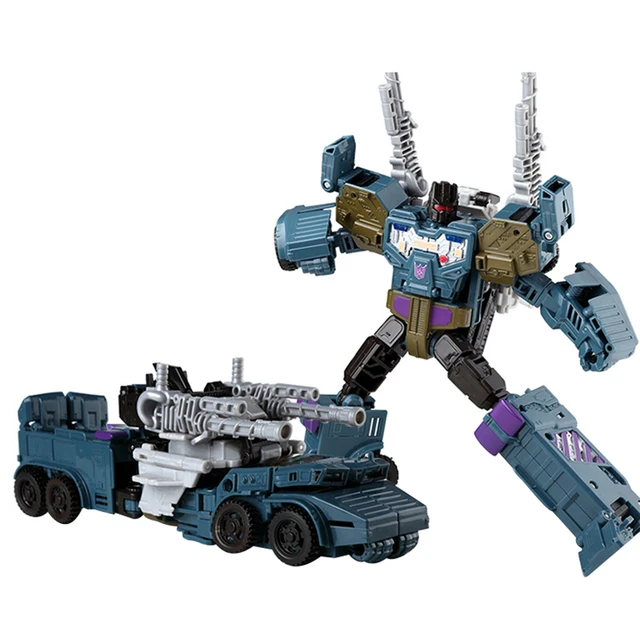 HaiZhiXing 5in1 Combiners Bruticus G1 Transformation Action Figure Toy Brawl Swindle Blast Off Model Deformation Car Robot Figma 4