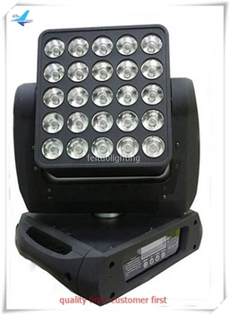 

E-2/lot China led matrix 5x5 moving head 25X12w RGBW led matrix moving head beam with pixel control